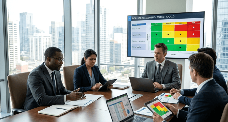 Deal risk evaluation for high-value transactions